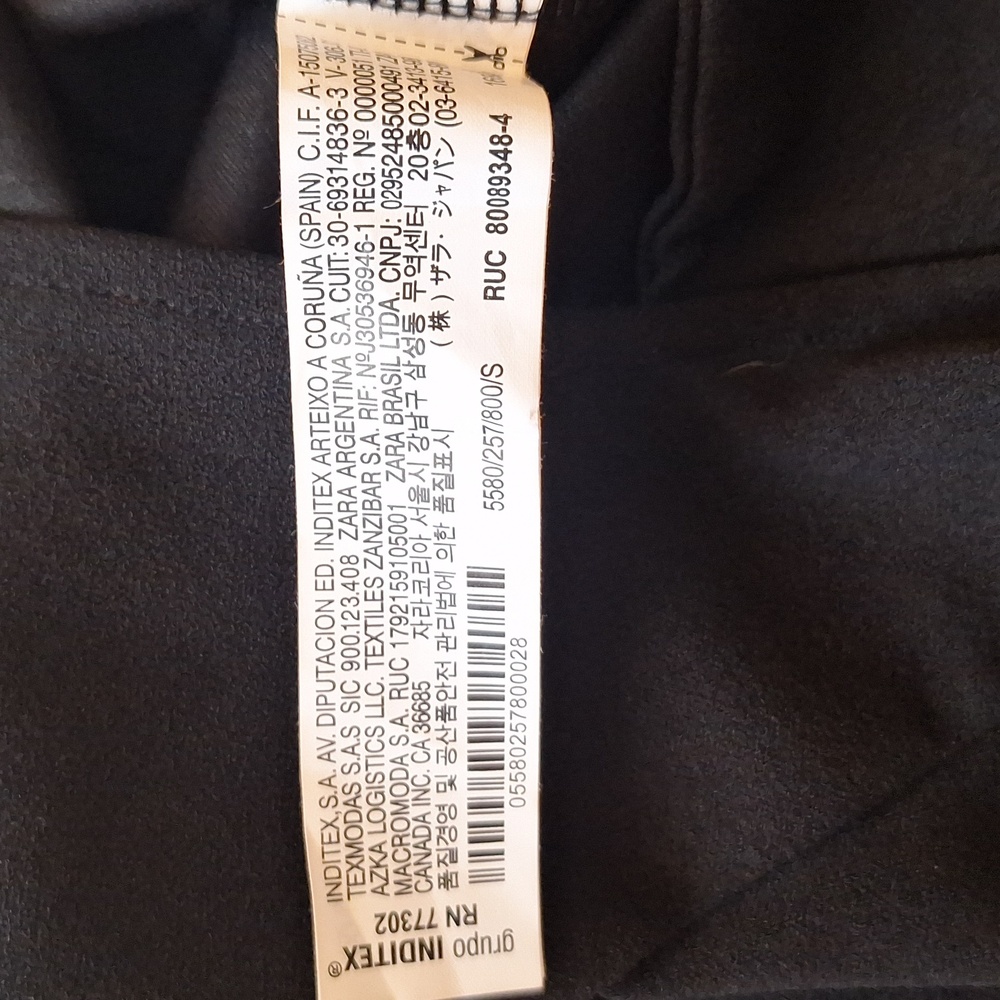 Zara Black Jumpsuit Size S - Picture 5 of 14